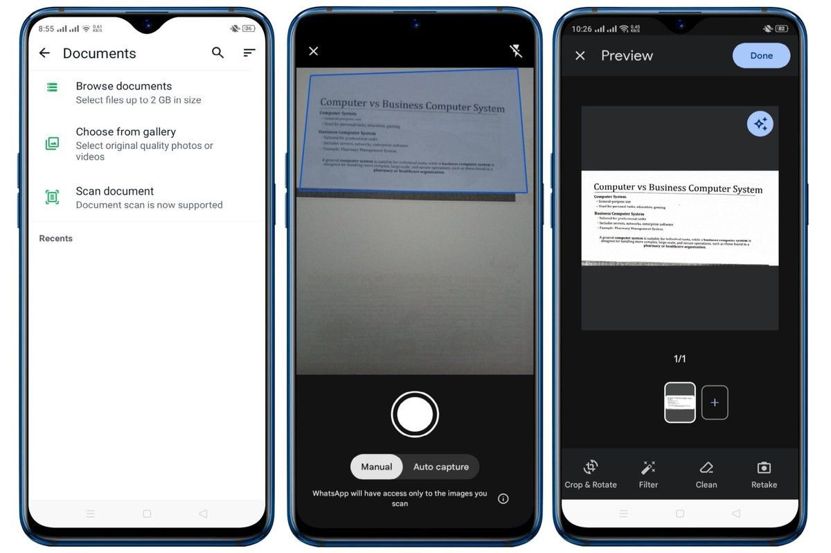 canli fotograf belge tarama ve daha fazlasi iste whatsappa gelen yeni ozellikler 0 8hJCa6JA