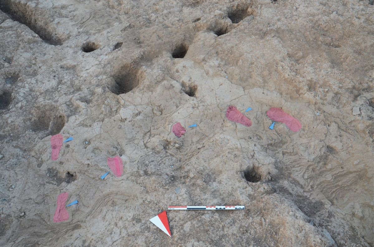 hatayda 7 bin yil oncesine ait insan ayak izleri bulundu 2