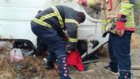 hatayda direge carpip ters donen minibuste can pazari pK4vseCc