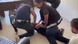 hatayda firari hukumlu saklandigi is hanina vinc yardimiyla giren polislerce yakalandi 29m3Jjbl