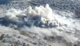 israil gazzenin guneyinde ayakta kalan son binalari yok etti RiWUzh7Q