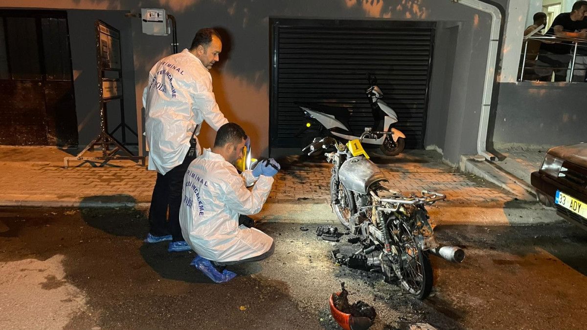 karamanda bir kisi iddia uzerine motosikletini yakti 0 CR19MGtn