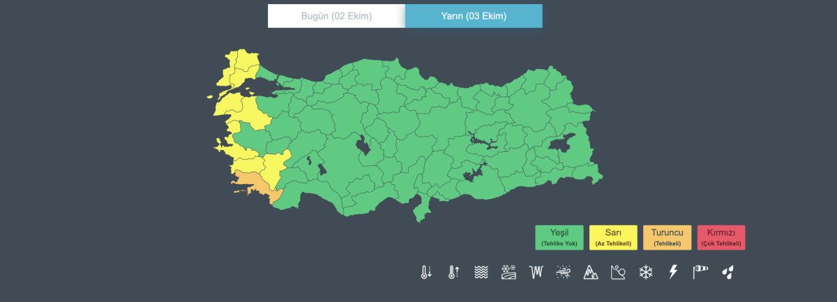 meteorolojiden 9 kente uyari saganak ve firtina etkili olacak 1