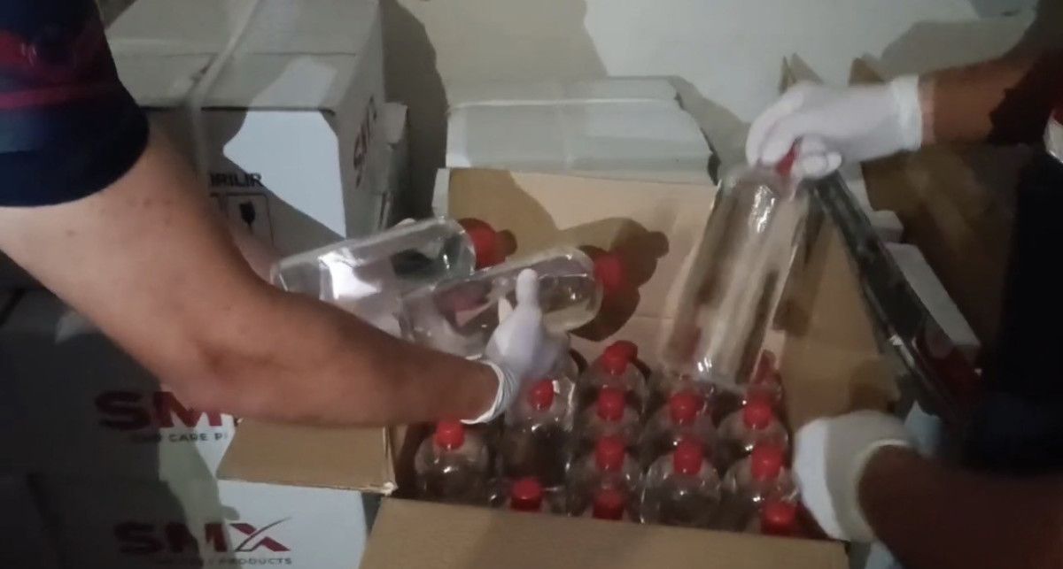 samsunda kacak alkol operasyonu 0