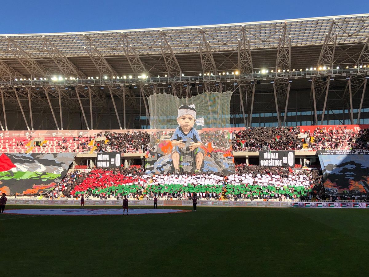 sivasspor taraftarindan gazze koreografisi 1 5NurjldH