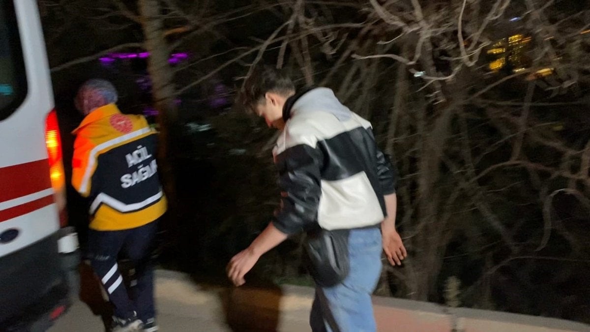 bursada kaza sonrasi panikle bahceye uctu 5