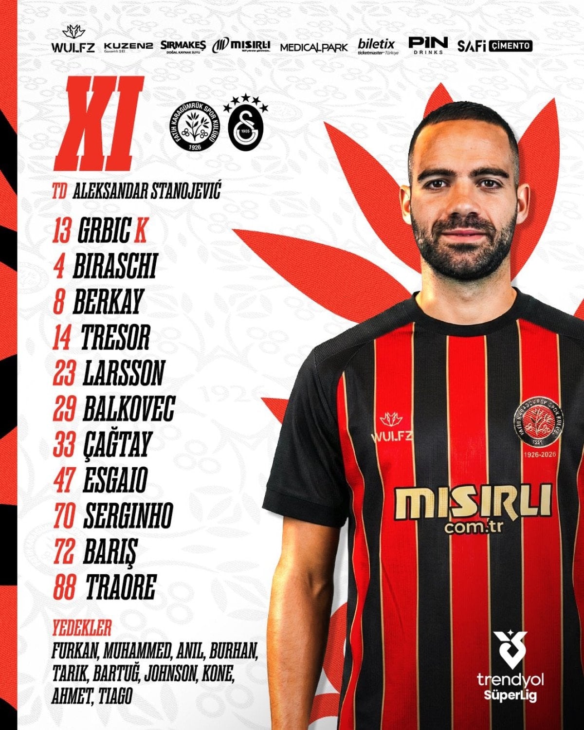 fatih karagumruk galatasaray macinin ilk 11leri 0 F6DUQwrJ