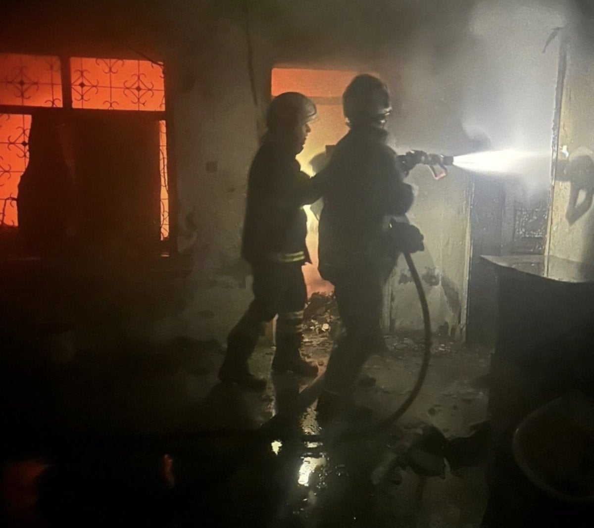 hatayda alevlerin arasinda kediyi kurtardi 1 OgKrqjk3