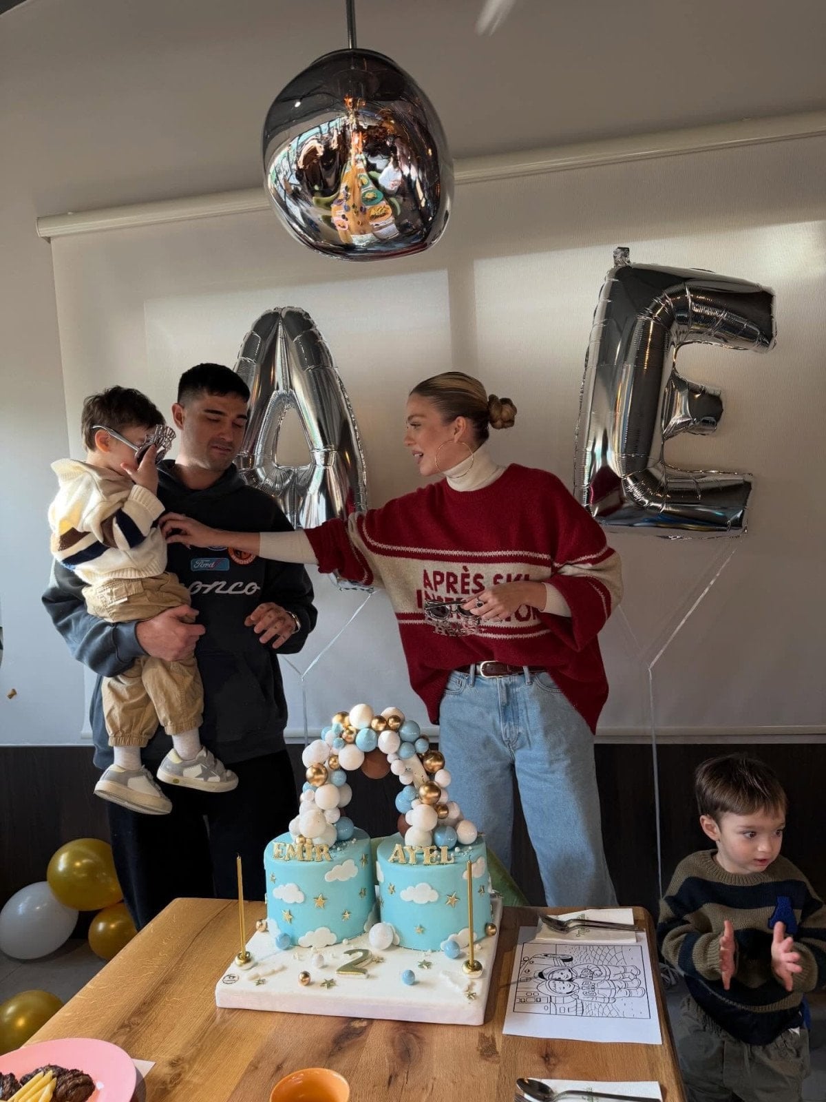 ido tatlises ve yasemin sefkatlinin ikizleri 2 yasinda dogum gunu partisinden fotograflar 1 dn5O7eWj