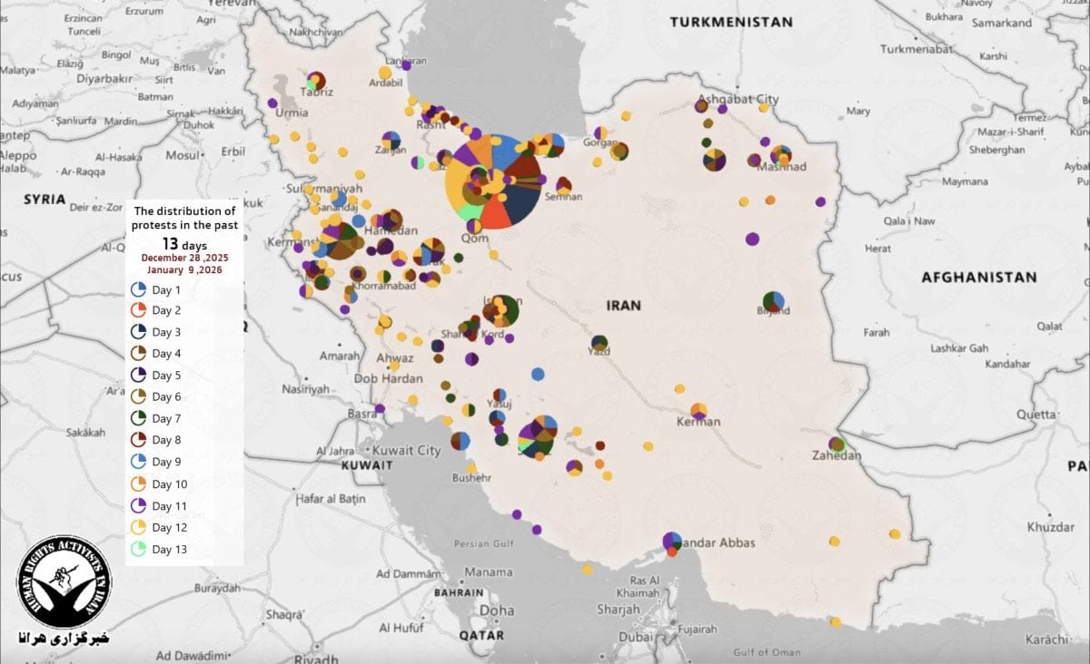 irandaki protestolarin 13 gununde son durum 0 ryynvAF7