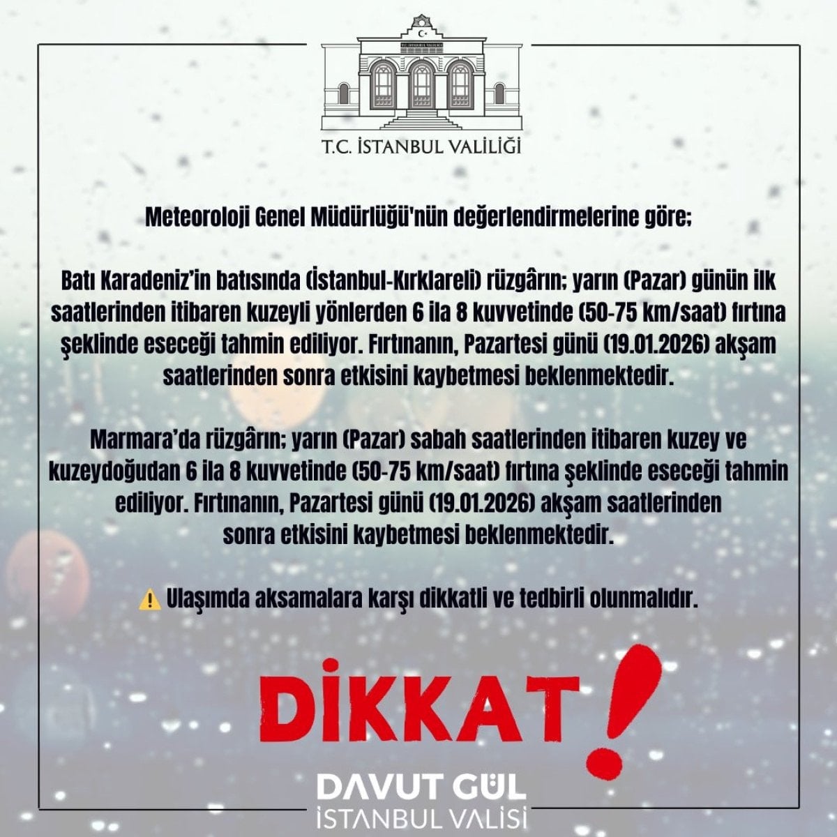 istanbul valiliginden firtina uyarisi bati karadeniz ve marmarada kuvvetli ruzgar bekleniyor 0 s7unuacy