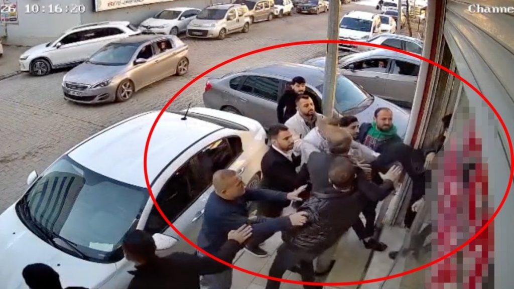 mardinde hastane onundeki silahli kavga kamerada gYqNY3KY