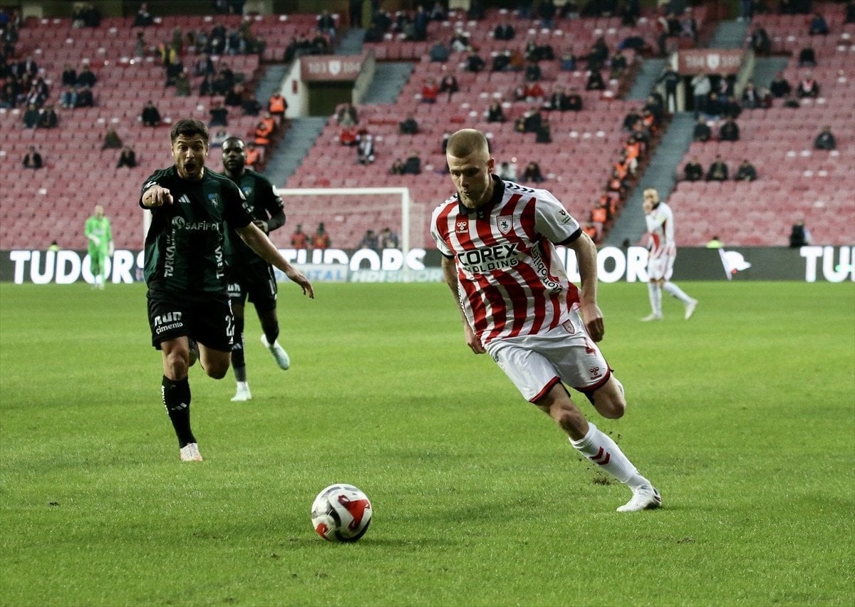 samsunspor kocaelispor macinda gol sesi cikmadi 1