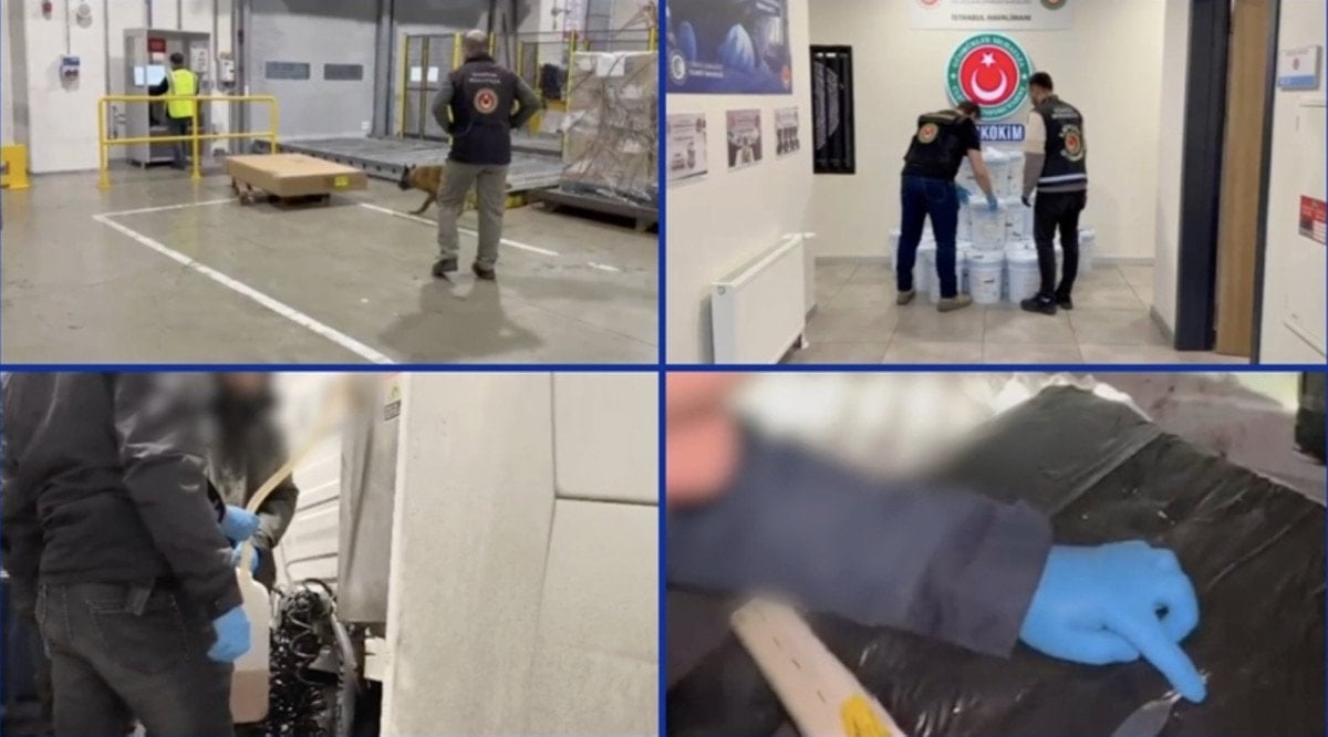 sinir kapilari ve havalimanlarinda 16 milyar liralik uyusturucu ele gecirildi 0 WYfL1RiL
