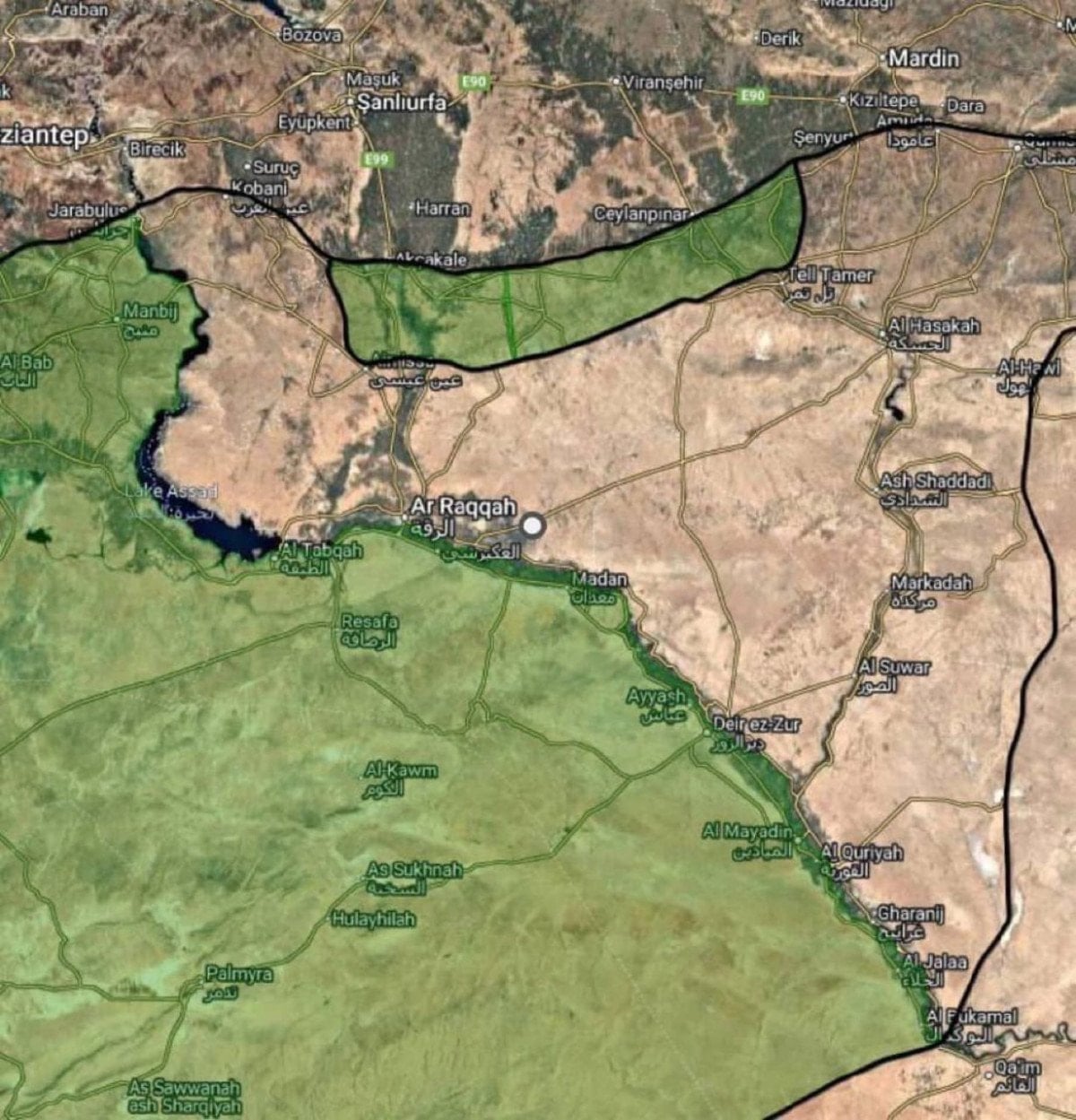 suriye ordusu rakka kent merkezine yaklasti bolgedeki son durum 1 6FEyLUTt