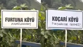 tasacak bu denizin giremez yazan koy tabelalari degisti iste yeni kocari ve furtuna tabelasi NUgMdnQj