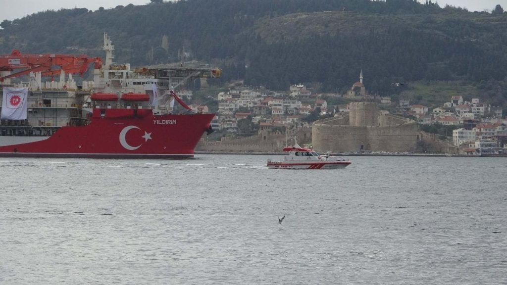 turkiyenin 6nci sondaj gemisi yildirim marmara denizine dogru yol aldi F3Z6MCbN