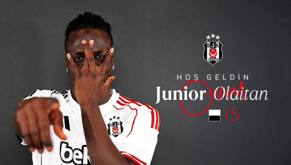 besiktas junior olaitanla sozlesme imzaladi 0